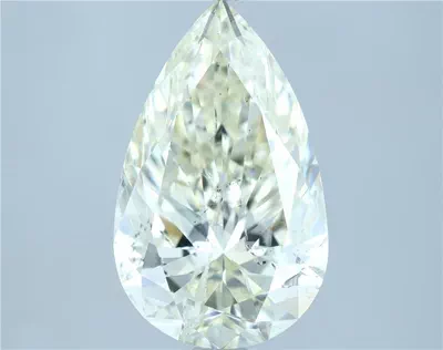 3.02ct J SI2 Rare Carat Ideal Cut Pear Diamond