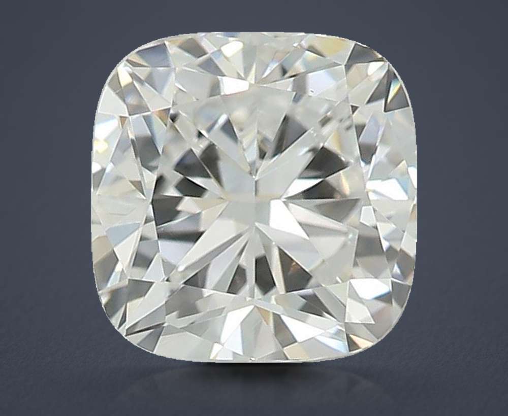 1.00ct D VS2 Rare Carat Ideal Cut Cushion Lab Grown Diamond
