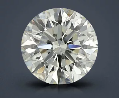 0.82ct K SI1 Rare Carat Ideal Cut Round Diamond