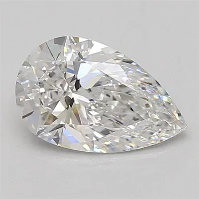 1.56ct E VS2 Rare Carat Ideal Cut Pear Lab Grown Diamond