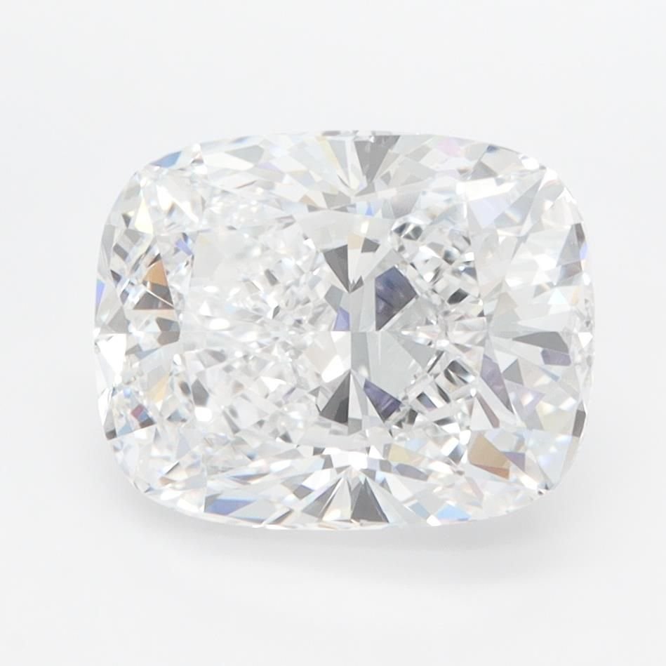3.08ct D VVS1 Rare Carat Ideal Cut Cushion Lab Grown Diamond
