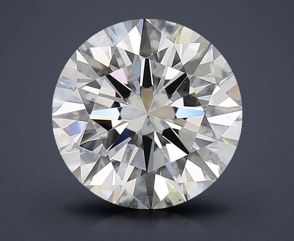 2.85ct G VS1 Rare Carat Ideal Cut Round Diamond
