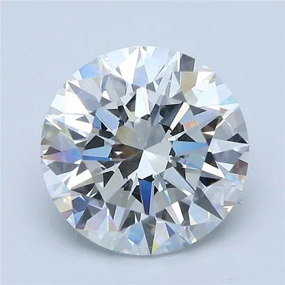 3.51ct G VS2 Rare Carat Ideal Cut Round Diamond