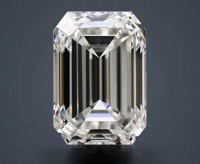 14.03ct H VS1 Rare Carat Ideal Cut Emerald Lab Grown Diamond