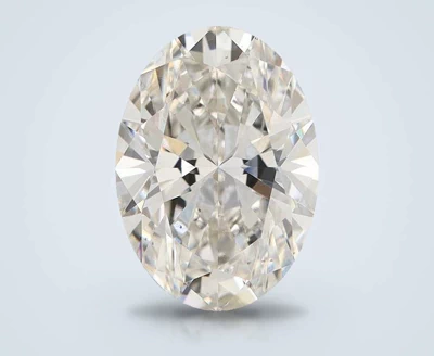 4.07ct H VS2 Rare Carat Ideal Cut Oval Lab Grown Diamond