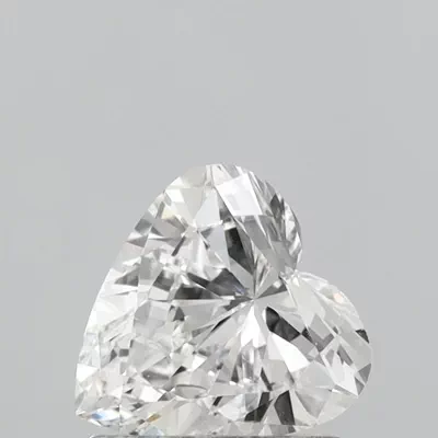 1.01ct E VVS2 Very Good Cut Heart Lab Grown Diamond