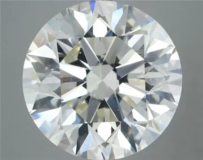 11.11ct I SI1 Rare Carat Ideal Cut Round Diamond