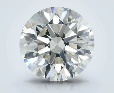 11.11ct I SI1 Rare Carat Ideal Cut Round Diamond