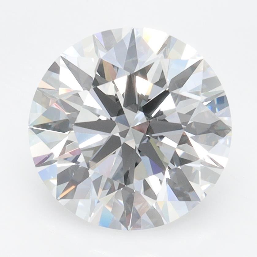 2.91ct D VVS1 Rare Carat Ideal Cut Round Lab Grown Diamond