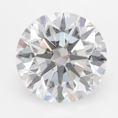 2.11ct D VVS2 Rare Carat Ideal Cut Round Lab Grown Diamond