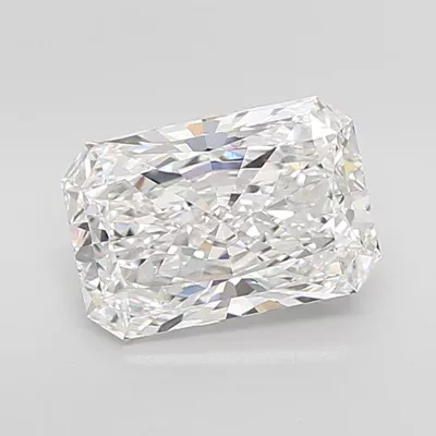 5.08ct E VVS2 Rare Carat Ideal Cut Radiant Lab Grown Diamond