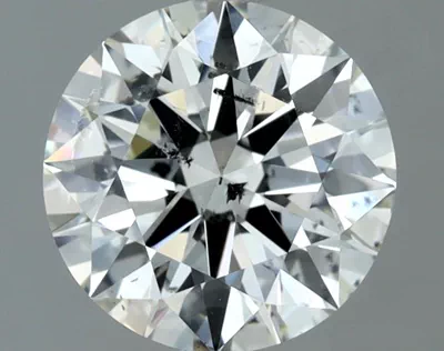 1.54ct I SI2 Rare Carat Ideal Cut Round Diamond