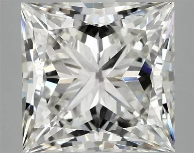 5.05ct G VS1 Rare Carat Ideal Cut Princess Lab Grown Diamond