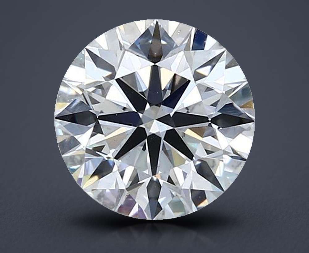 2.00ct E VS2 Rare Carat Ideal Cut Round Lab Grown Diamond