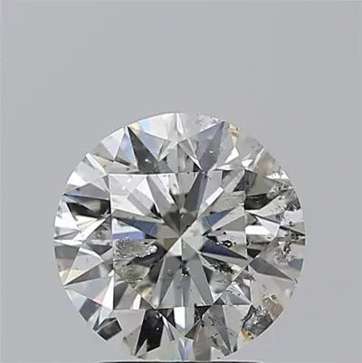 2.01ct G SI2 Rare Carat Ideal Cut Round Diamond