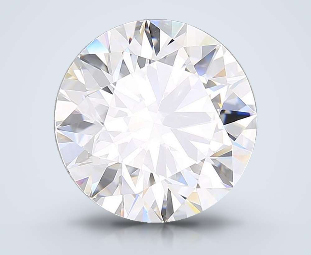 6.09ct E IF Rare Carat Ideal Cut Round Lab Grown Diamond