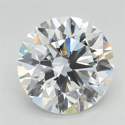 5.01ct D FL Rare Carat Ideal Cut Round Lab Grown Diamond