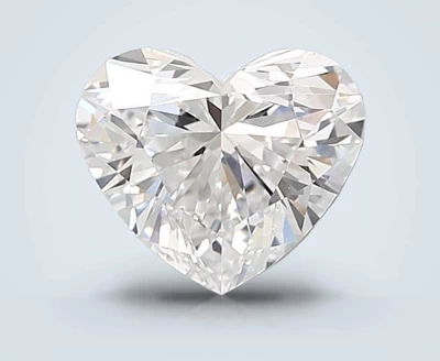 1.53ct D VVS2 Rare Carat Ideal Cut Heart Lab Grown Diamond