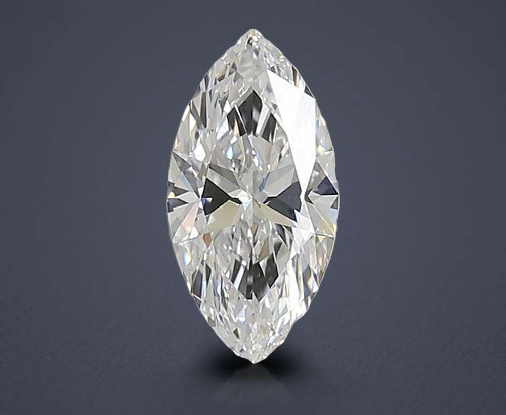 1.05ct D VS2 Rare Carat Ideal Cut Marquise Lab Grown Diamond