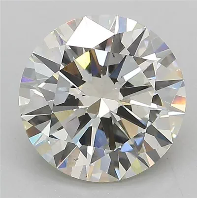3.01ct J VS1 Excellent Cut Round Lab Grown Diamond