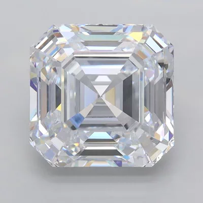 3.01ct E VVS2 Rare Carat Ideal Cut Asscher Lab Grown Diamond