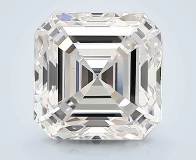 5.00ct E VS1 Rare Carat Ideal Cut Asscher Lab Grown Diamond