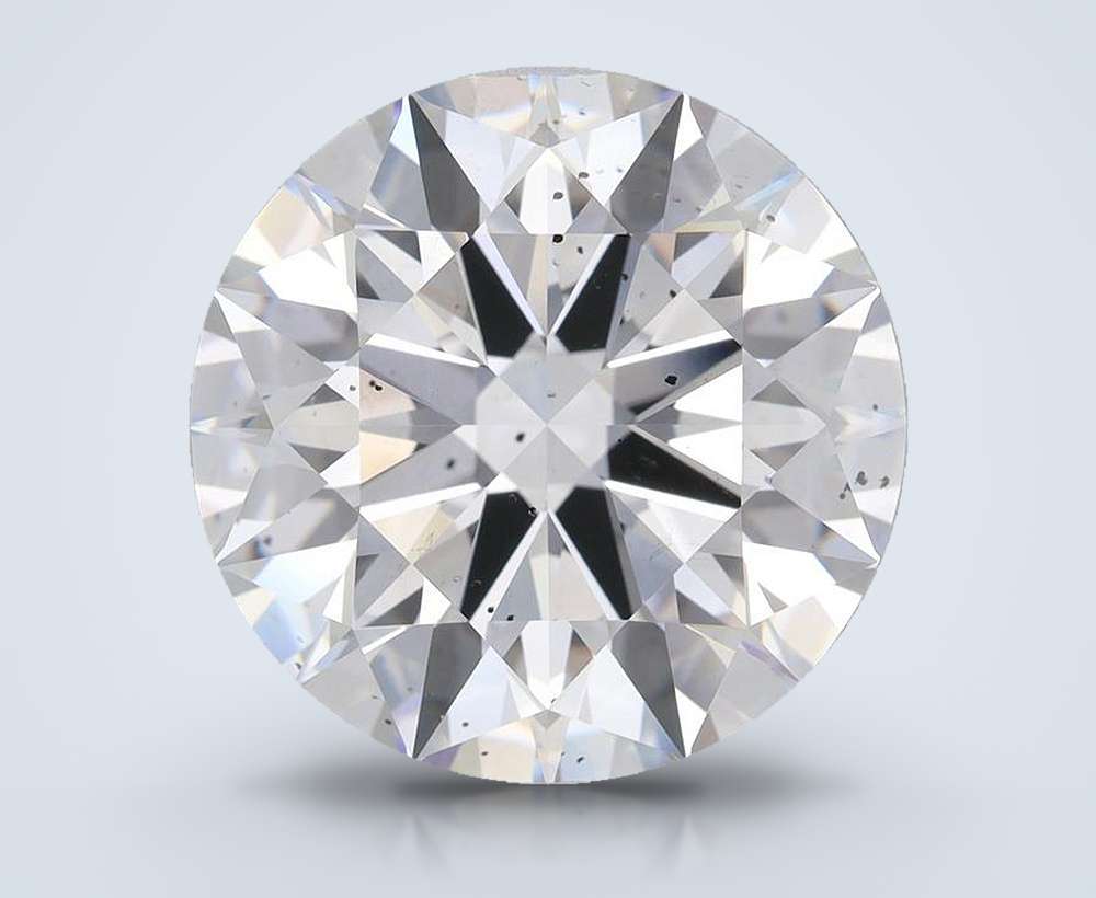 10.23ct F SI1 Rare Carat Ideal Cut Round Lab Grown Diamond