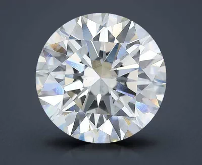 5.02ct I VS2 Rare Carat Ideal Cut Round Diamond