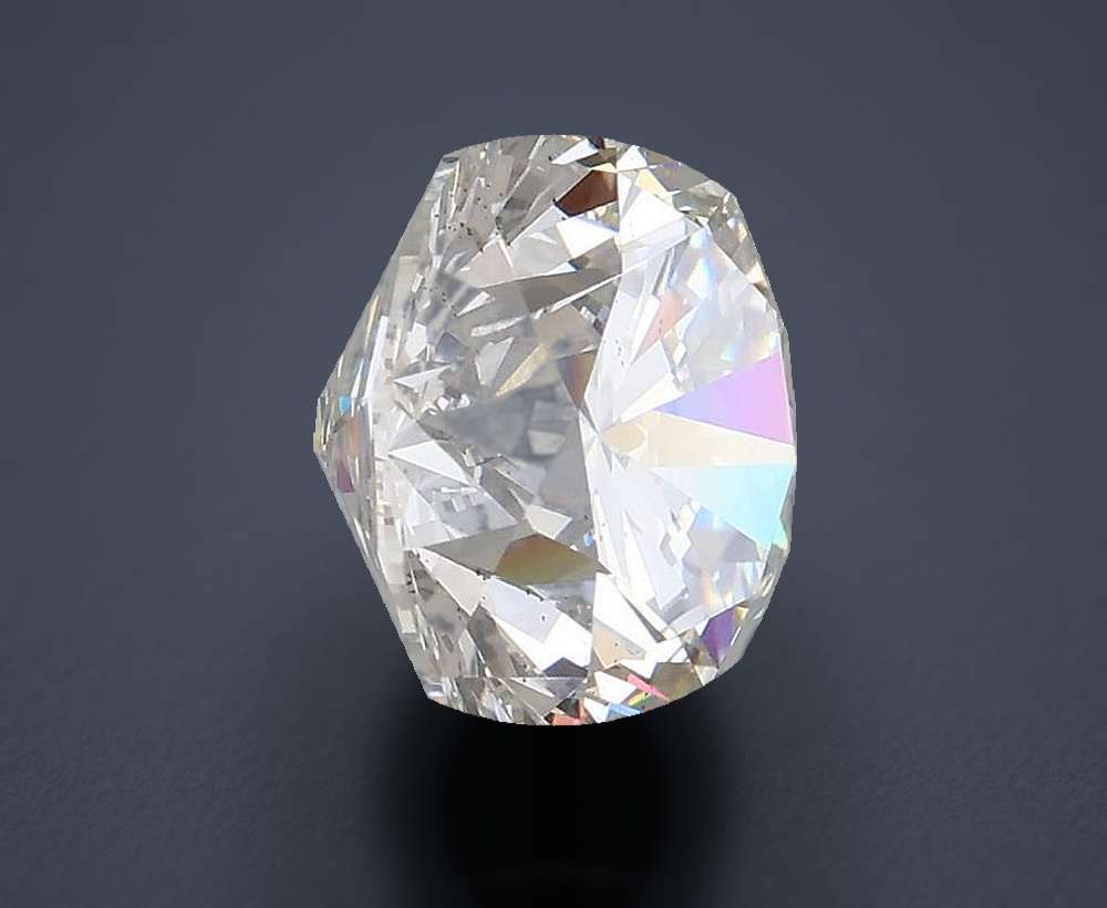 4.07ct F SI1 Excellent Cut Round Lab Grown Diamond