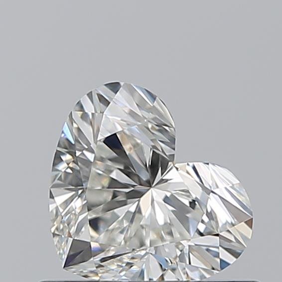 0.53ct I VVS2 Rare Carat Ideal Cut Heart Diamond