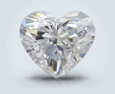 1.45ct E VVS1 Rare Carat Ideal Cut Heart Lab Grown Diamond