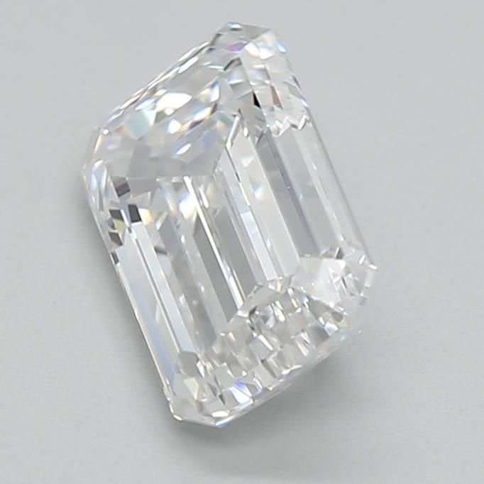 1.30ct D VVS1 Excellent Cut Emerald Lab Grown Diamond