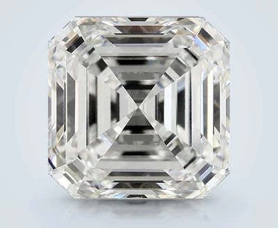 5.10ct F VS1 Excellent Cut Asscher Lab Grown Diamond