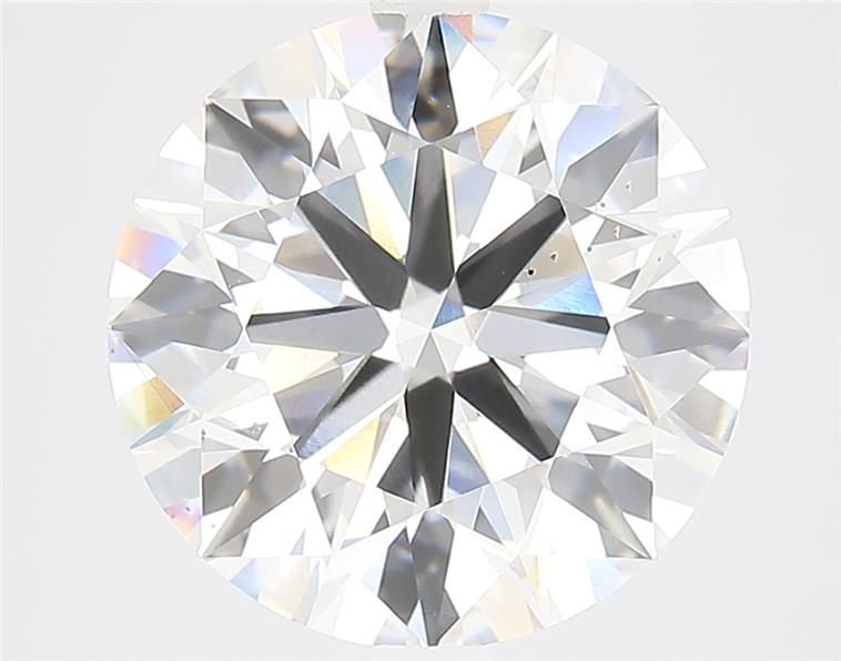 6.17ct G VS2 Rare Carat Ideal Cut Round Lab Grown Diamond