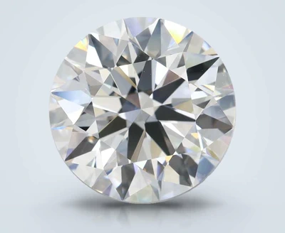 5.07ct D FL Rare Carat Ideal Cut Round Lab Grown Diamond