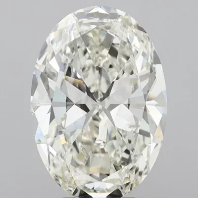 5.02ct K SI2 Very Good Cut Oval Diamond