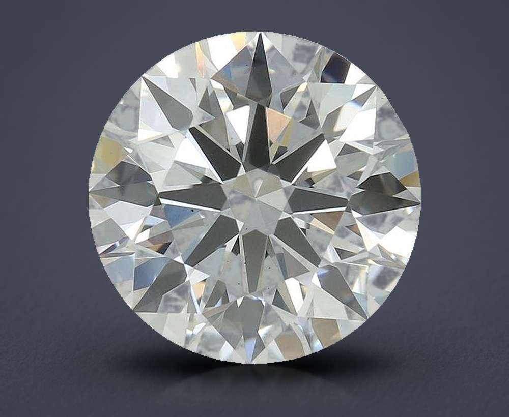 2.73ct H VS1 Rare Carat Ideal Cut Round Lab Grown Diamond
