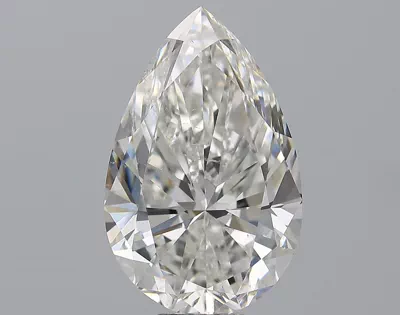 9.01ct G SI2 Rare Carat Ideal Cut Pear Diamond