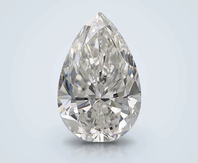 9.01ct G SI2 Rare Carat Ideal Cut Pear Diamond