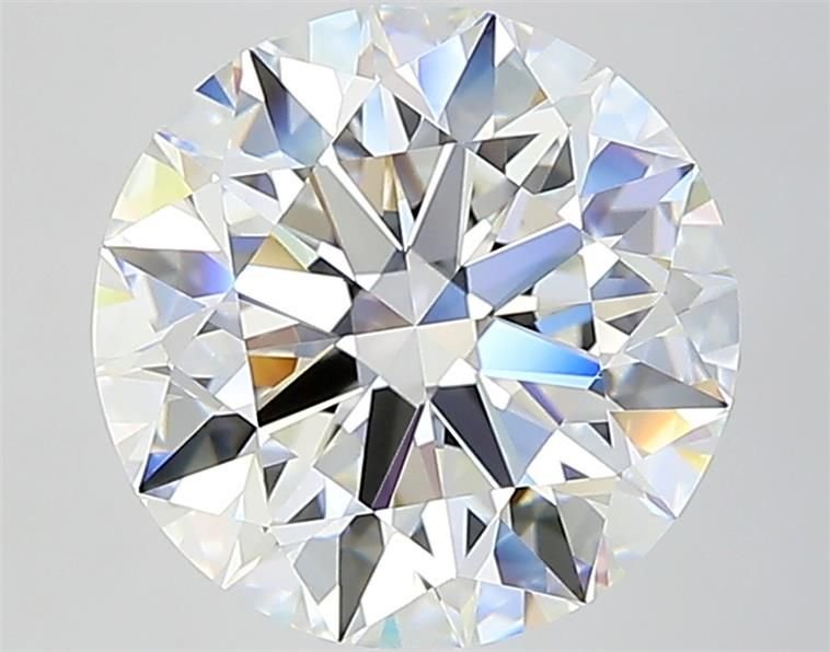 5.12ct G VVS1 Rare Carat Ideal Cut Round Diamond