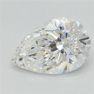 1.17ct E VVS2 Rare Carat Ideal Cut Pear Lab Grown Diamond