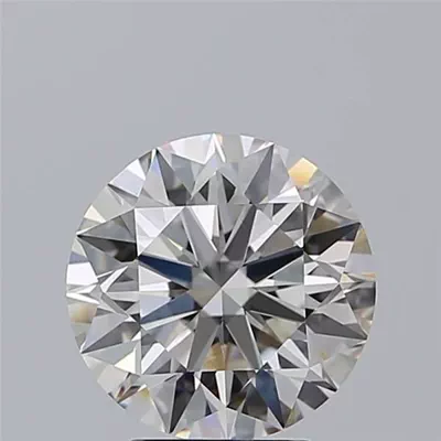 3.03ct I VVS2 Rare Carat Ideal Cut Round Diamond