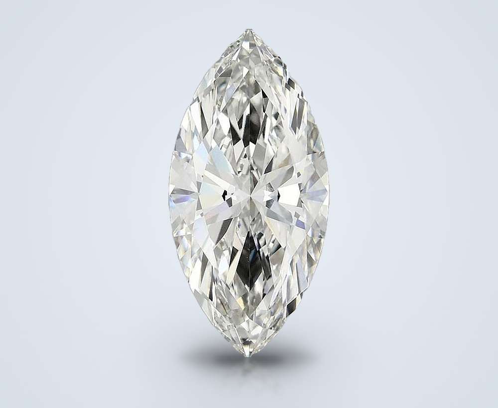 7.03ct F VVS2 Rare Carat Ideal Cut Marquise Lab Grown Diamond