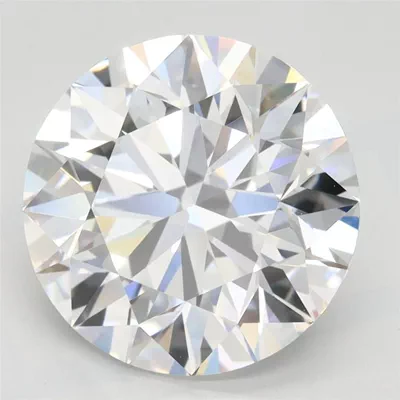 4.02ct D VVS1 Rare Carat Ideal Cut Round Lab Grown Diamond