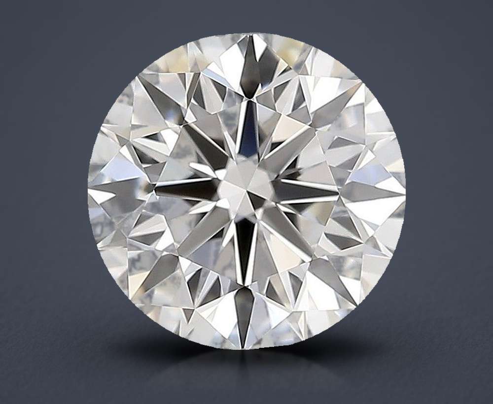 1.25ct F FL Rare Carat Ideal Cut Round Diamond