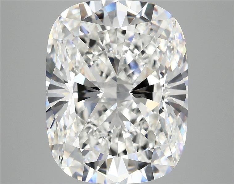 8.34ct F VVS2 Rare Carat Ideal Cut Cushion Lab Grown Diamond