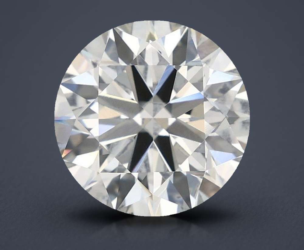 3.01ct I VVS2 Rare Carat Ideal Cut Round Lab Grown Diamond
