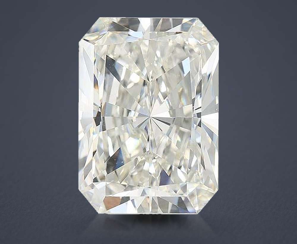7.57ct I VVS2 Rare Carat Ideal Cut Radiant Lab Grown Diamond
