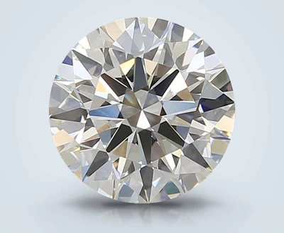 3.07ct E VVS2 Rare Carat Ideal Cut Round Lab Grown Diamond