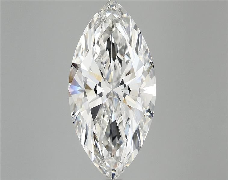 5.57ct F VS1 Rare Carat Ideal Cut Marquise Lab Grown Diamond